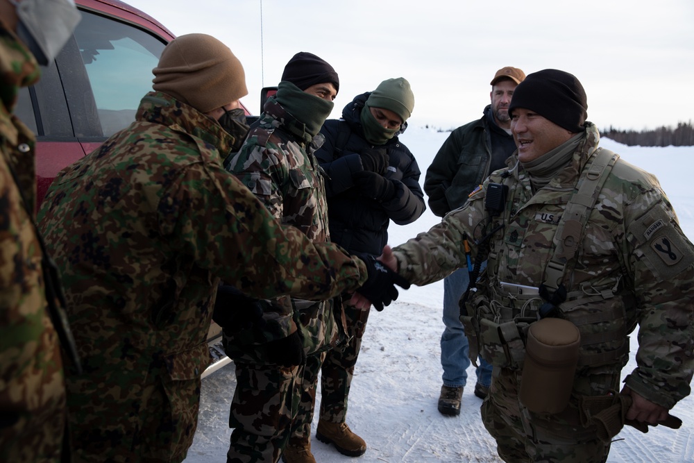 Japan soldiers in the Arctic