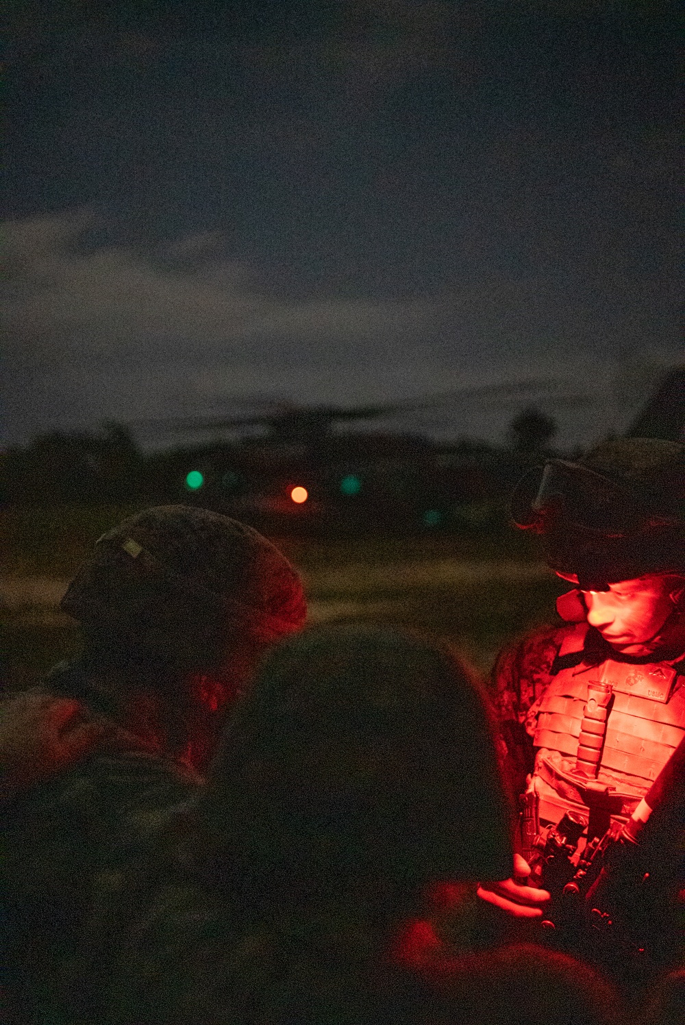 U.S. Marines with 3d TB conduct a motor transport exercise