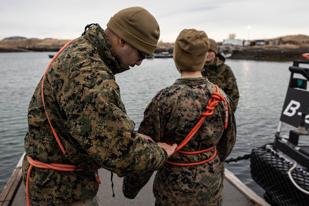 Exercise Cold Response 2022 Marines Conduct Cold Water Immersion Training