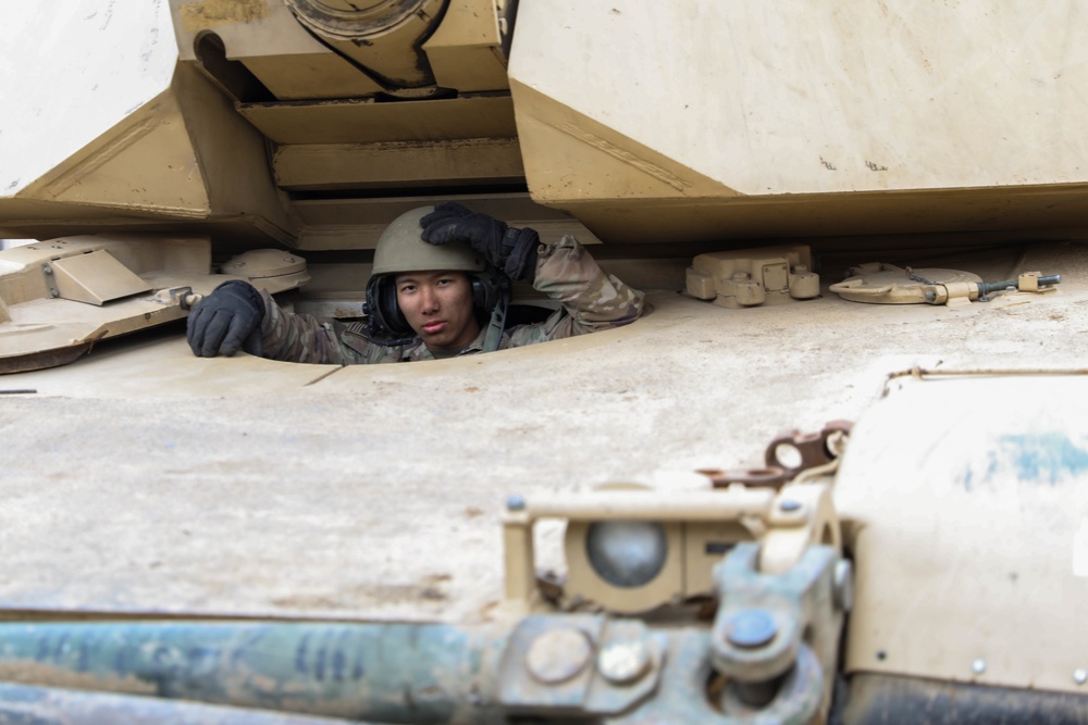 Soldiers Conduct Mounted Land Navigation at DPTA Poland