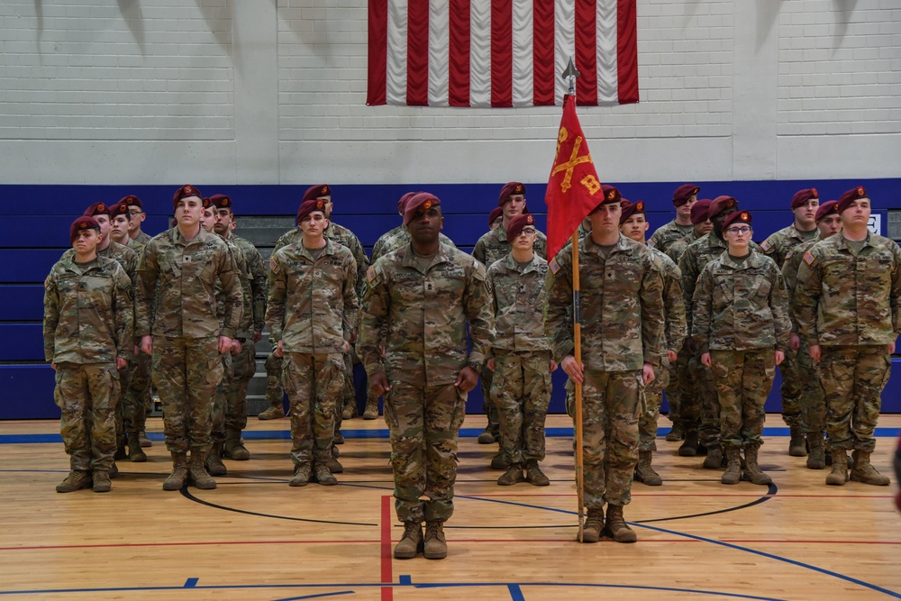 4-319 Airborne Field Artillery Regiment Change of Responsibility