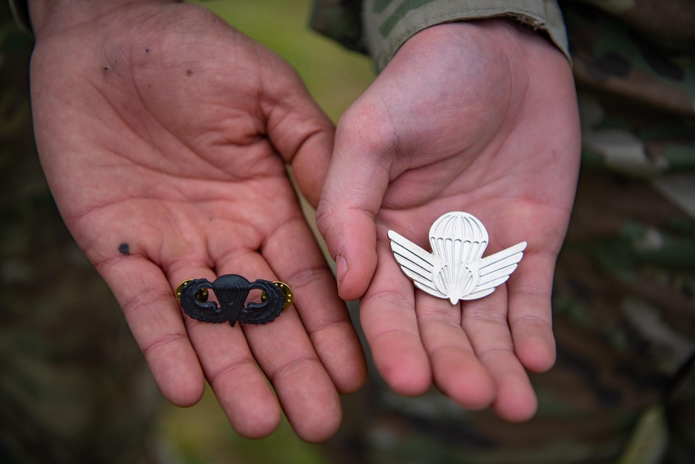 Tunisian, U.S. paratroopers trade airborne wings