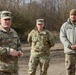 Brigade Leadership Visits Saber Strike 22
