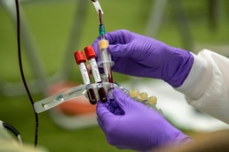 Tri-border blood donors save lives