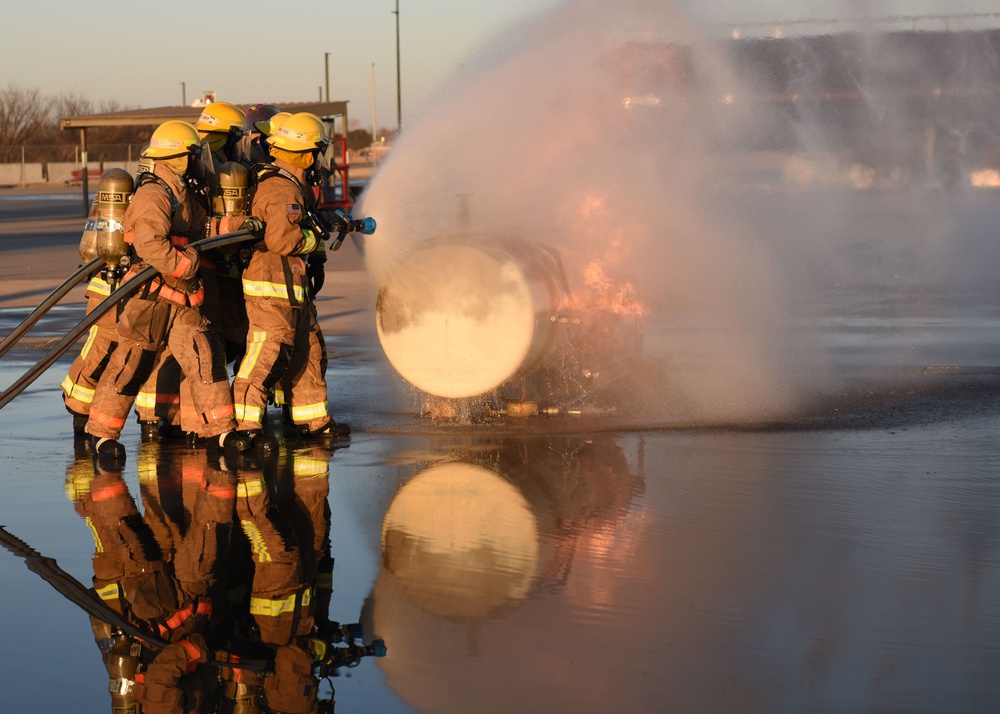 DoD Fire Academy: Fired up for training