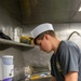 Sailors in the galley