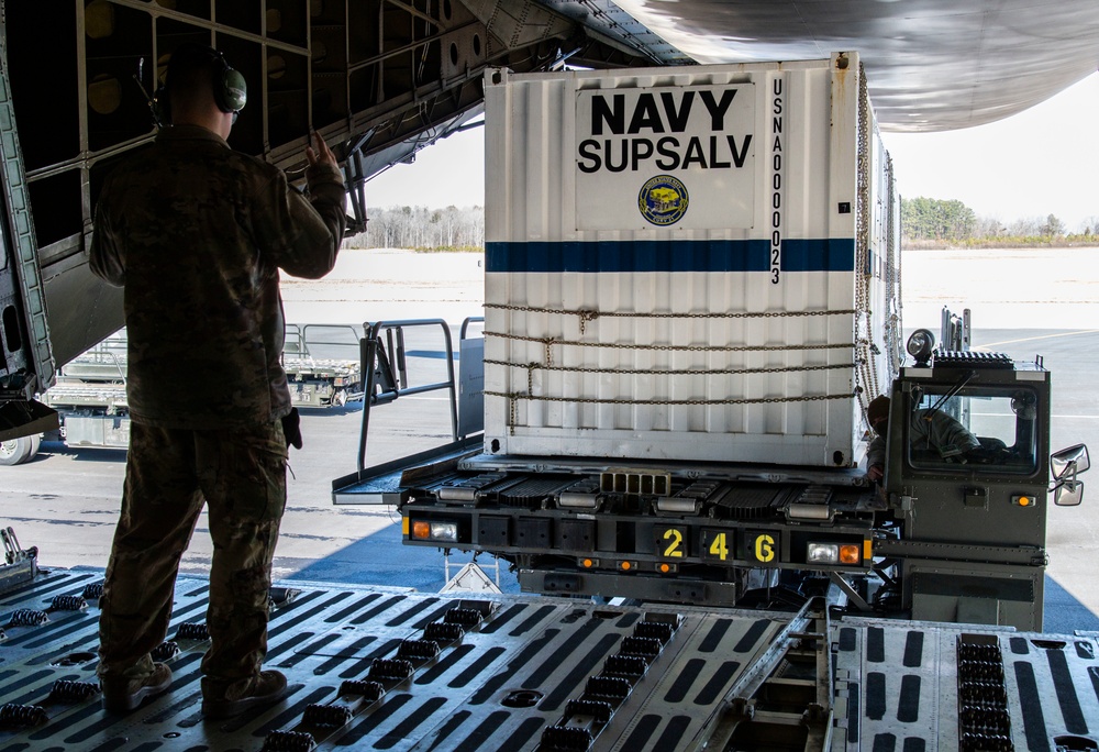9th AS, 436th APS support US Navy salvage and diving efforts