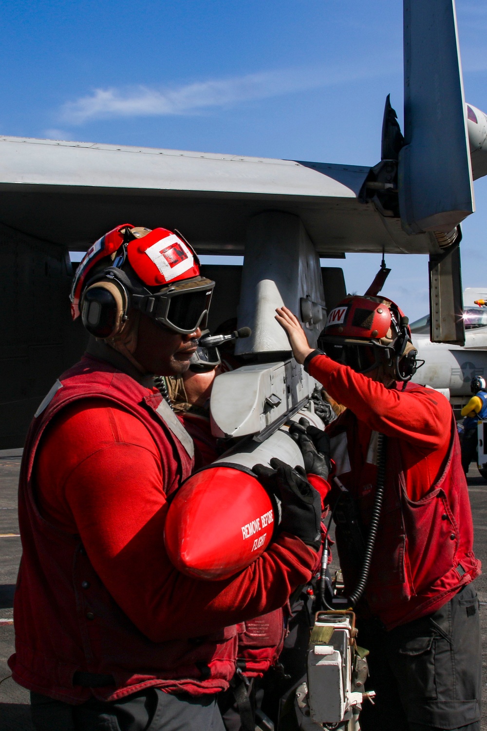 Abraham Lincoln conducts flight operations