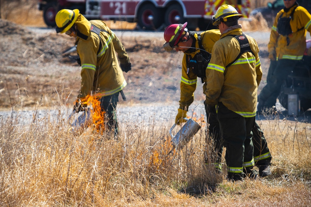 Fort Sill conducts prescribed burns