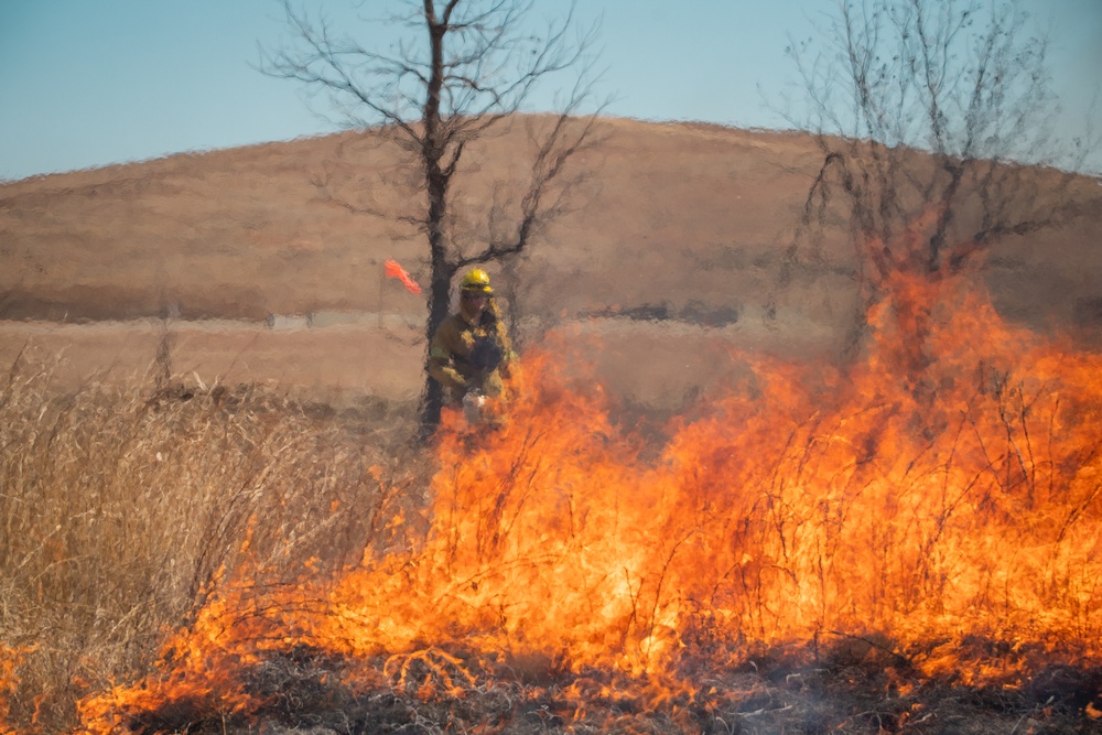 Fort Sill conducts prescribed burns