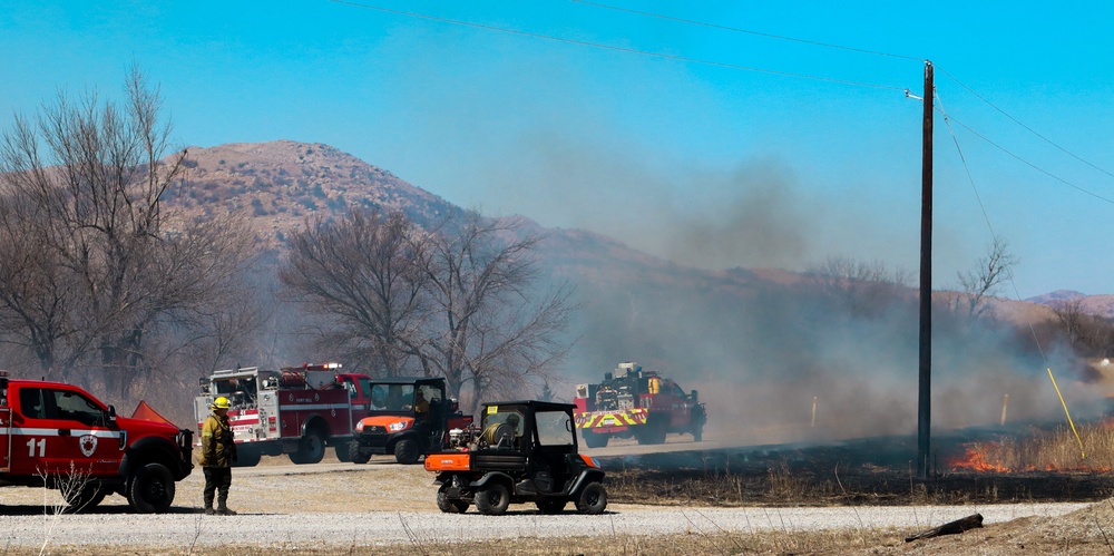 Fort Sill conducts prescribed burns