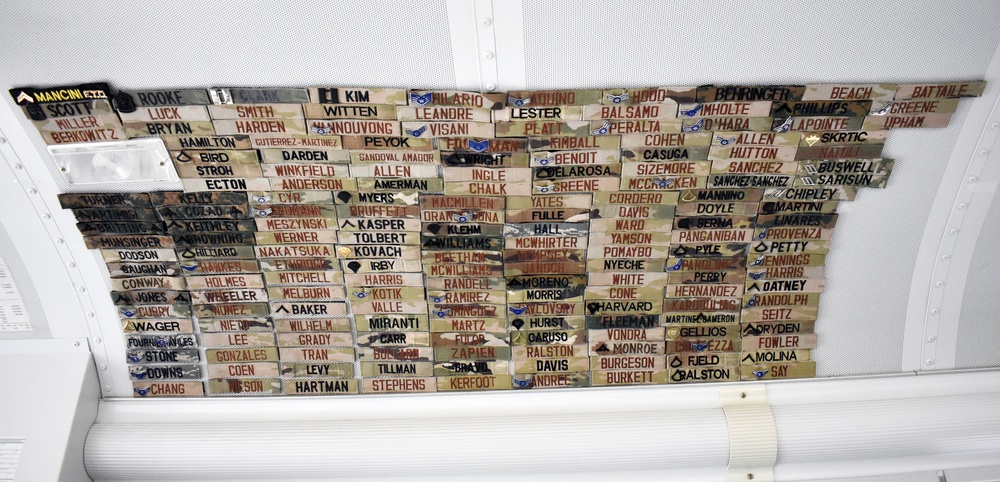 Presidio of Monterey service members pay tribute to bus driver with name tapes
