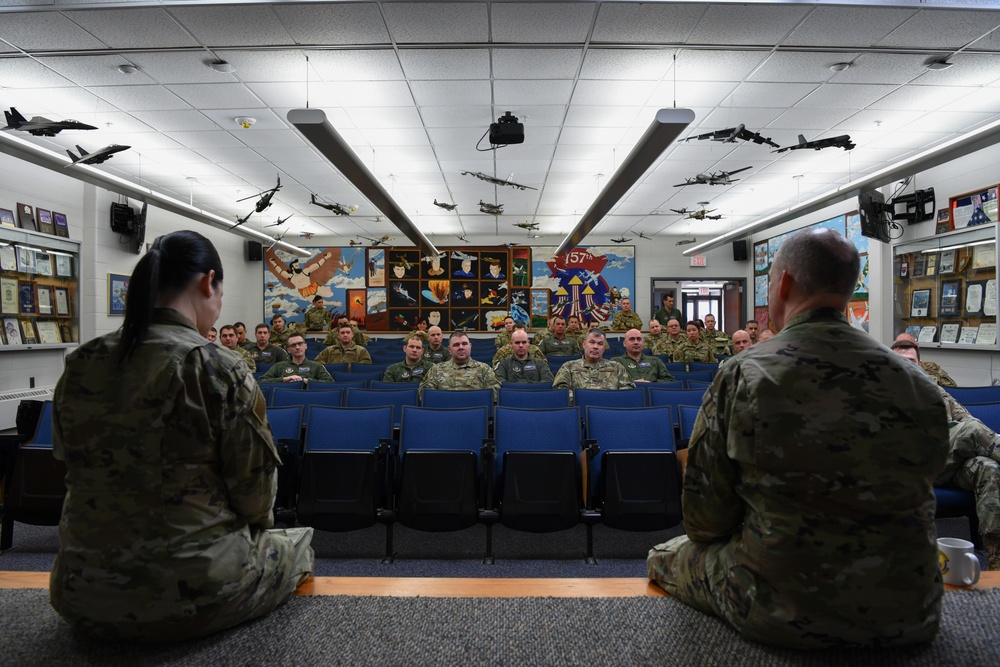22nd Air Force Commander and Command Chief visit YARS