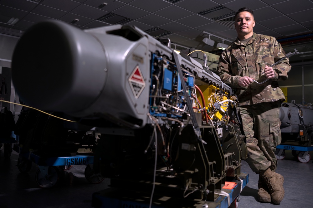 Spangdahlem AB Avionics Flight gets vital system back in the sky