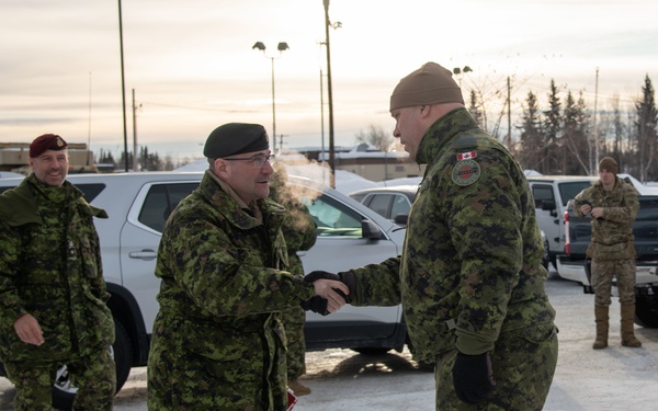 Brigadier General Boivin Visit