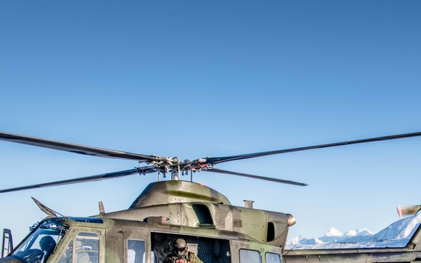 Alaska Mountain Range Flight