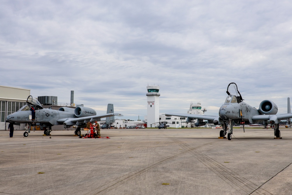 Air National Guard trains at MCAS Cherry Point