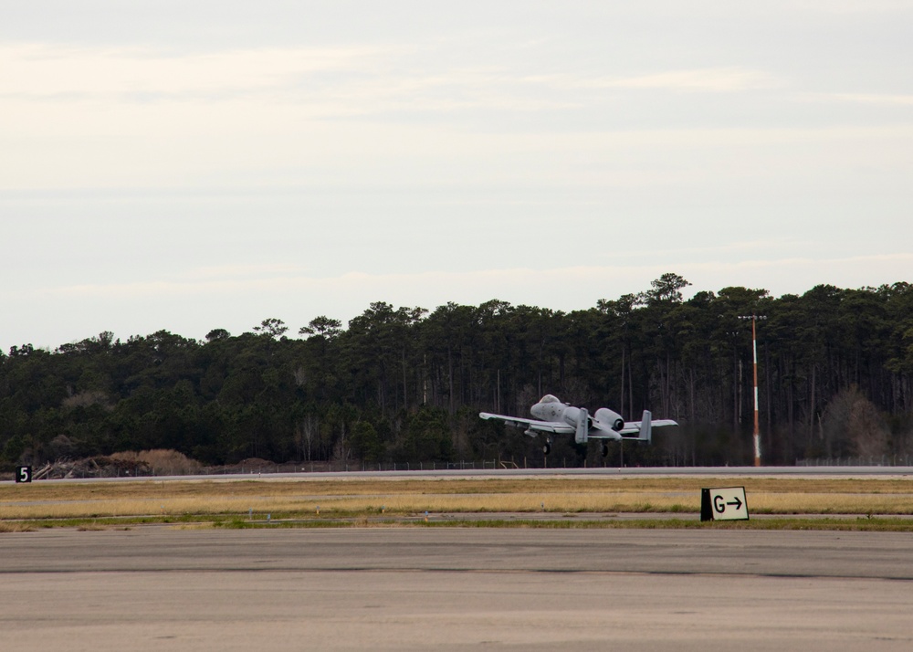 Air National Guard trains at MCAS Cherry Point