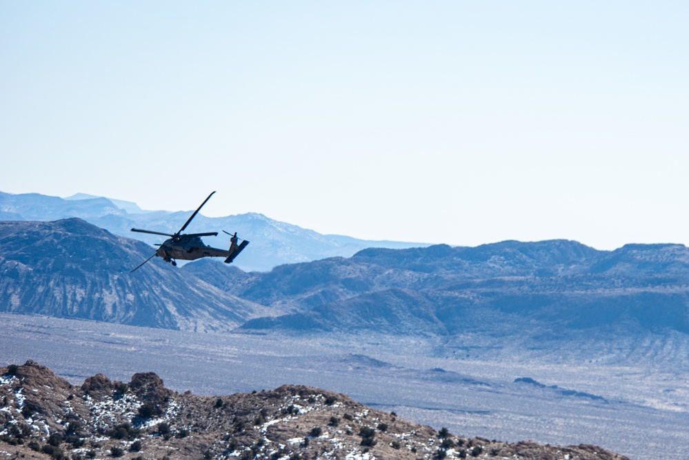 55th RQS participates in Red Flag search and rescue exercise.