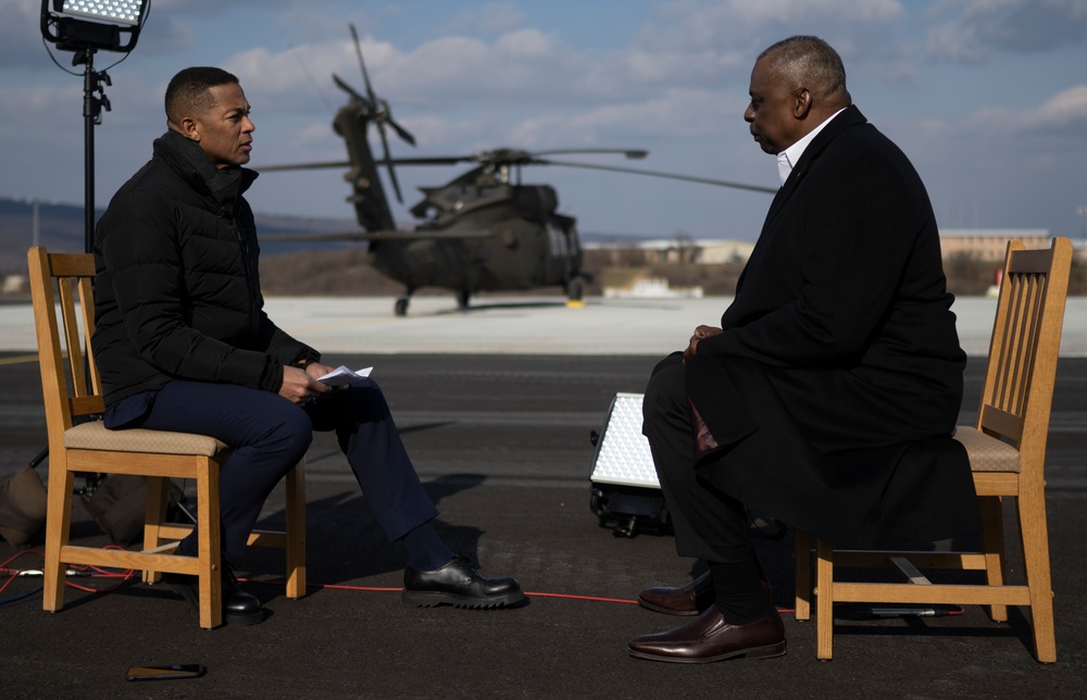 SECDEF Visits U.S. and NATO Troops in Slovakia and Bulgaria