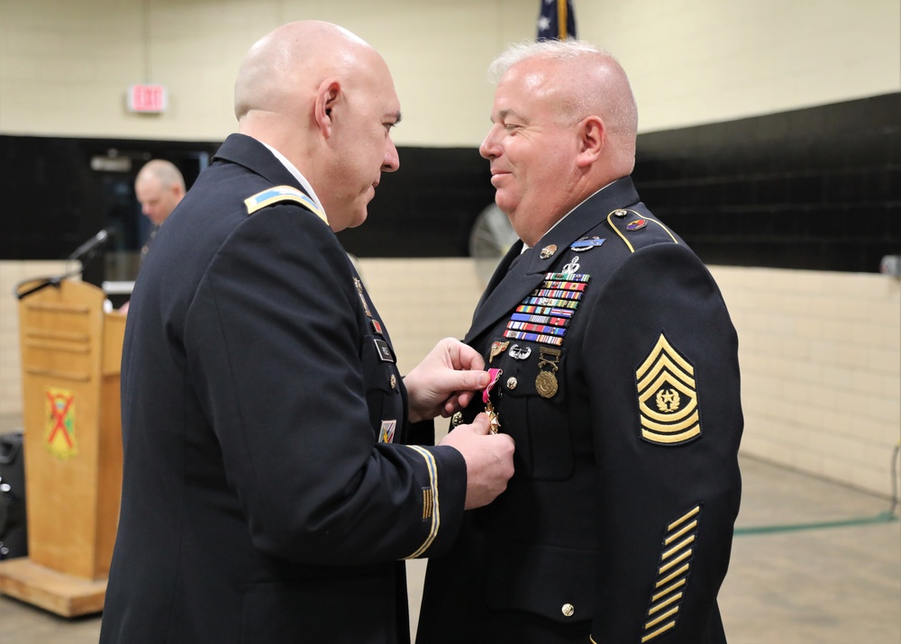 CSM Shirer Retires