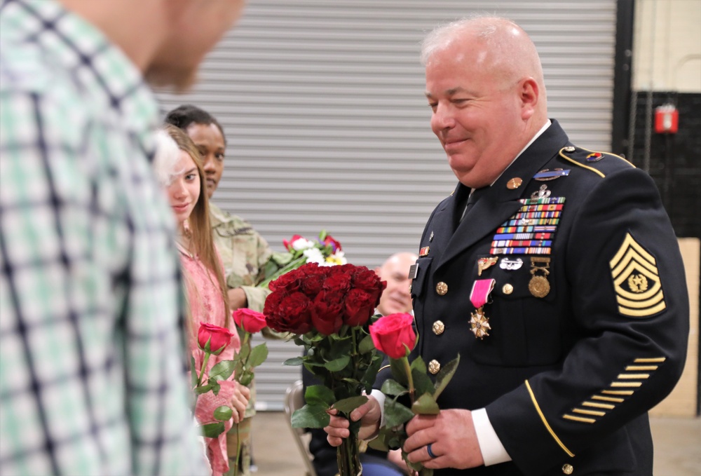 CSM Shirer Retires