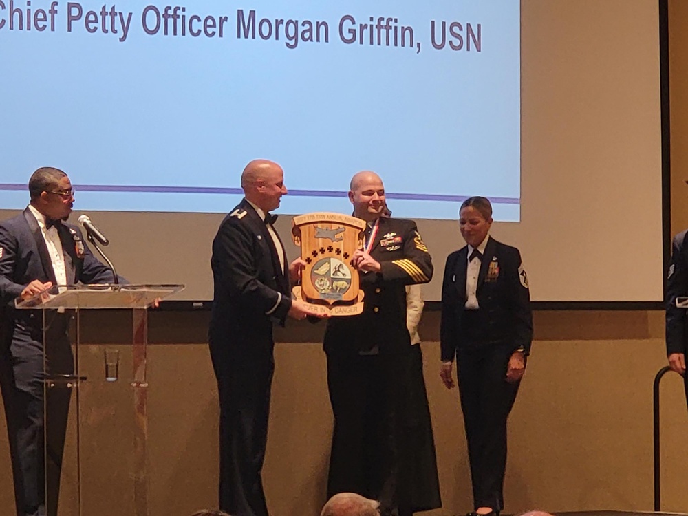 Navy Detachment Goodfellow Sailors Recognized for Excellence at Joint Service Awards Ceremony