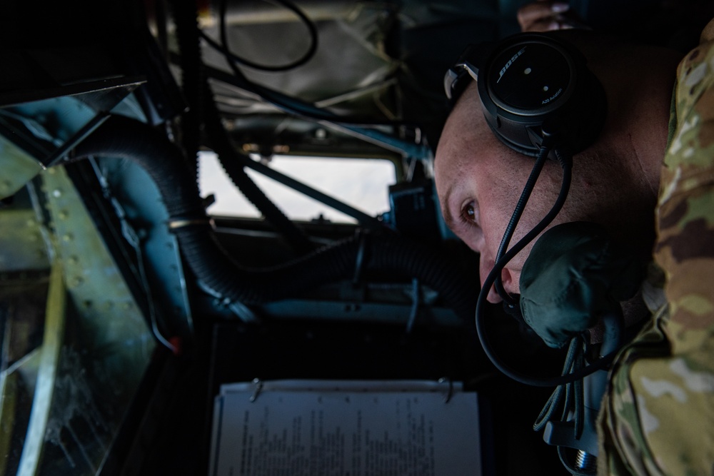 KC-135 refuels Aggressors during Red Flag 22-2