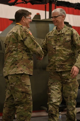 Chief Warrant Officer 5 Burkhardt retires