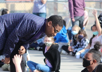 Students learn about Dr. Martin Luther King Jr.