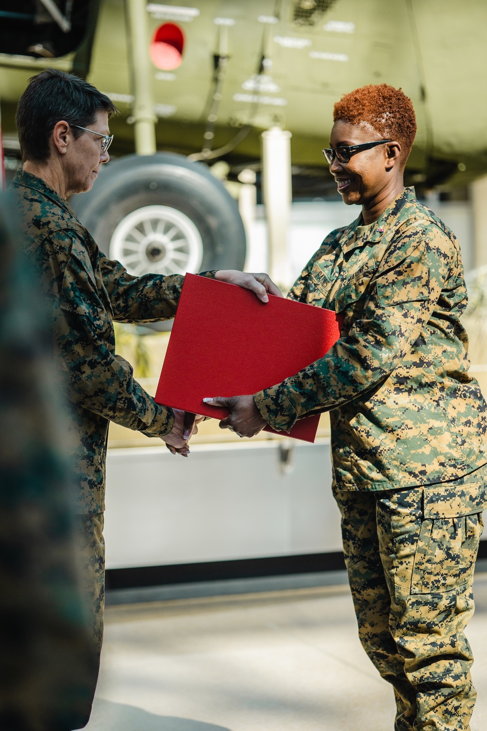 Chief Warrant Officer 4 Barnes Retirement Ceremony