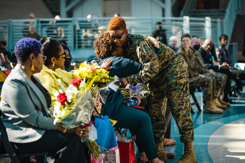 Chief Warrant Officer 4 Barnes Retirement Ceremony