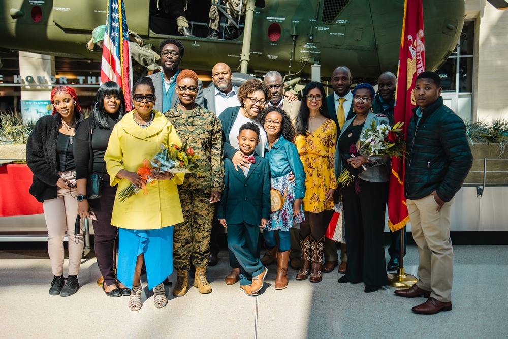 Chief Warrant Officer 4 Barnes Retirement Ceremony