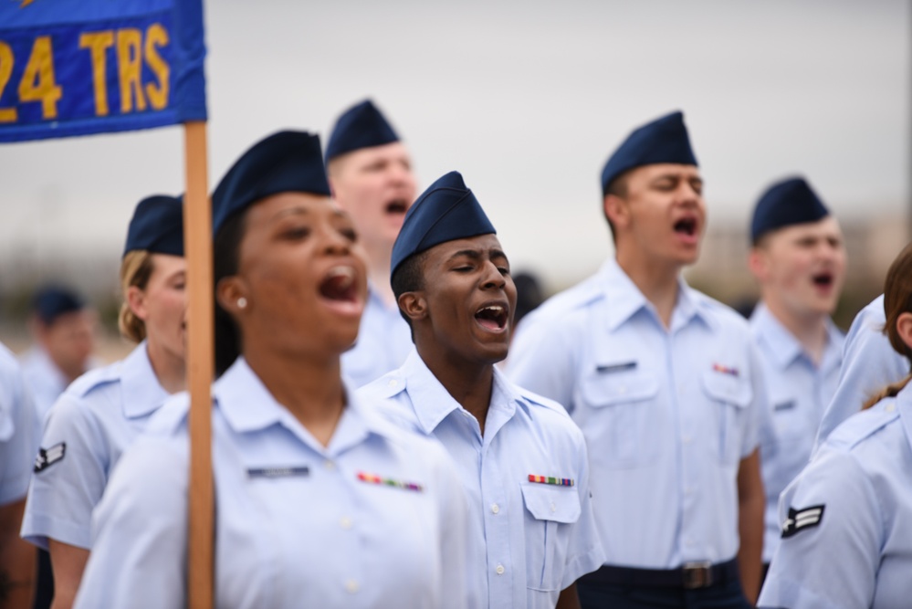 324 Training Squadron Basic Military Graduation