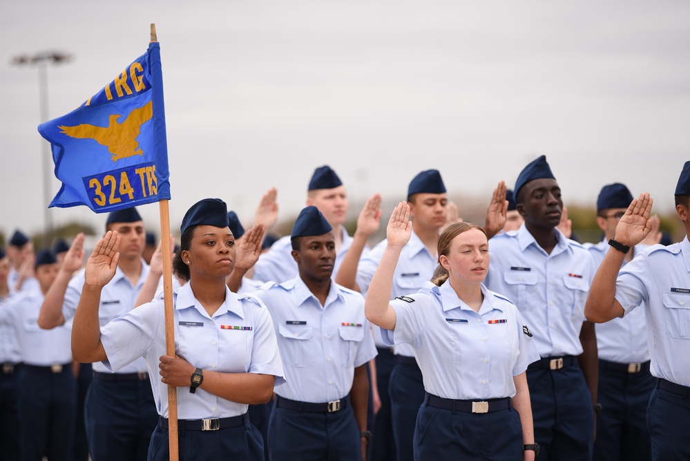 324 Training Squadron Basic Military Graduation