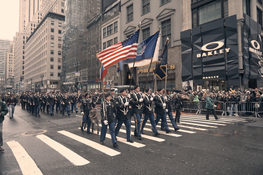 69th Infantry Leads World's Largest St. Patrick's Day Parade