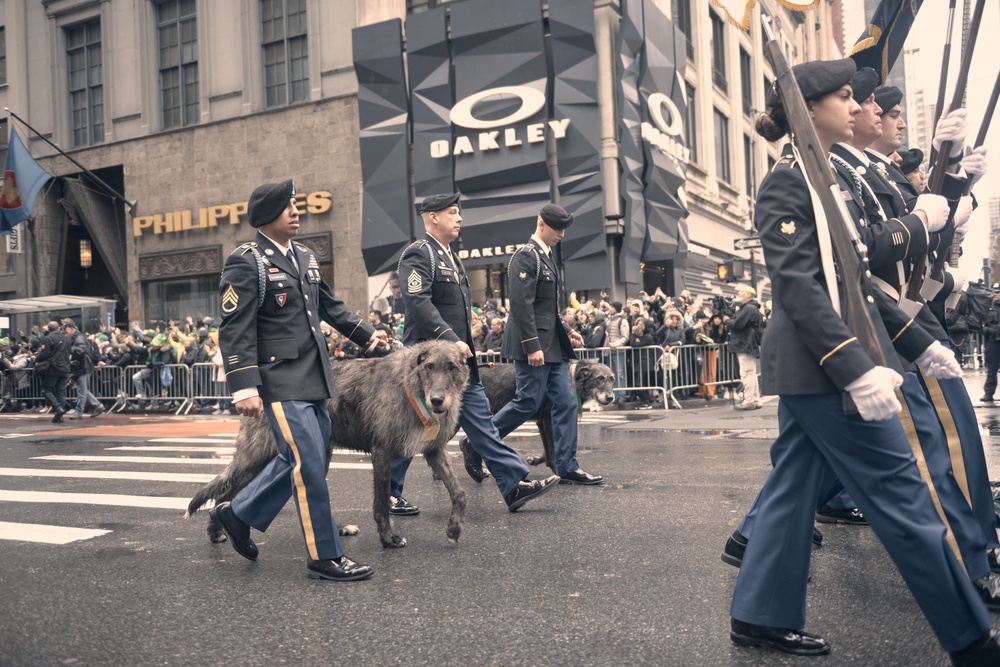 69th Infantry Leads World's Largest St. Patrick's Day Parade