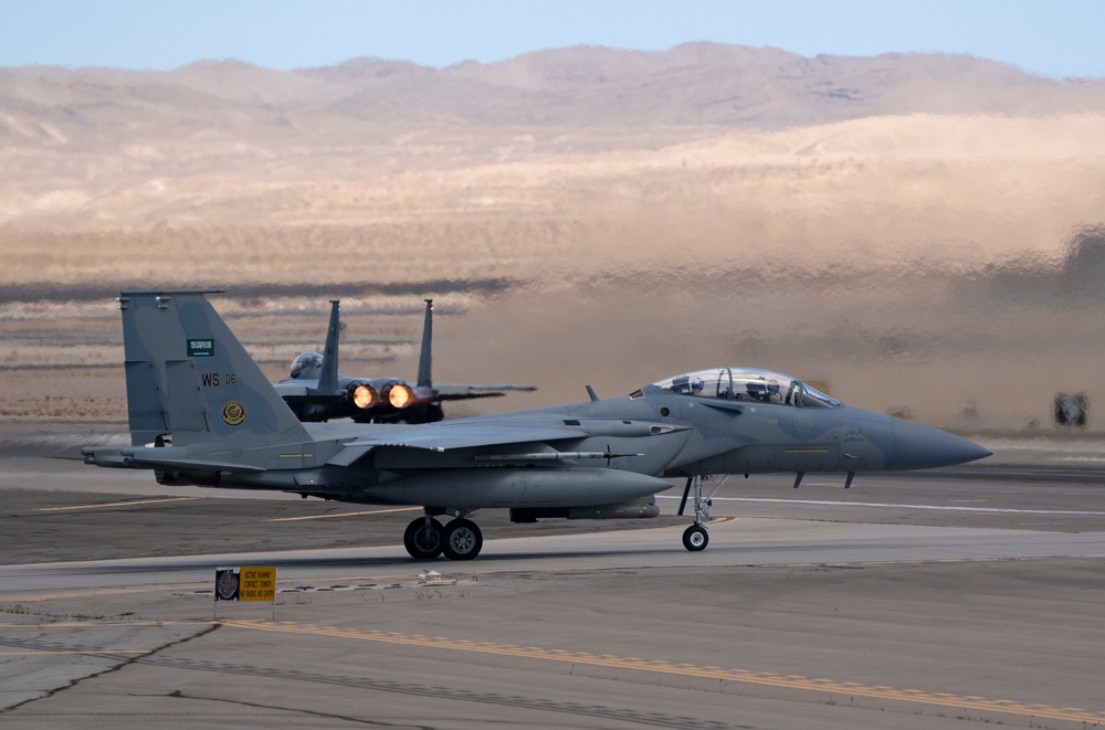 Aircraft operations at Red Flag-Nellis 22-2