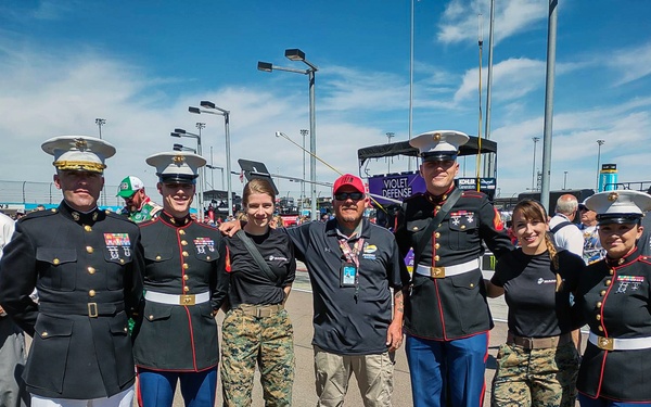 Marines Run the Raceway