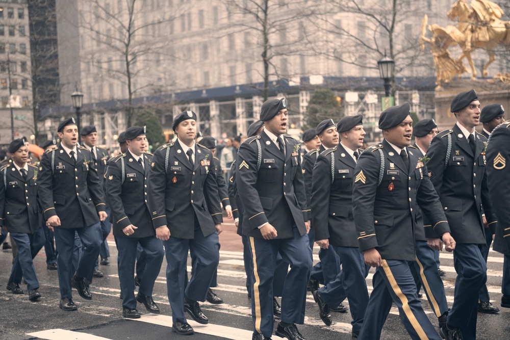 69th Infantry Leads World's Largest St. Patrick's Day Parade