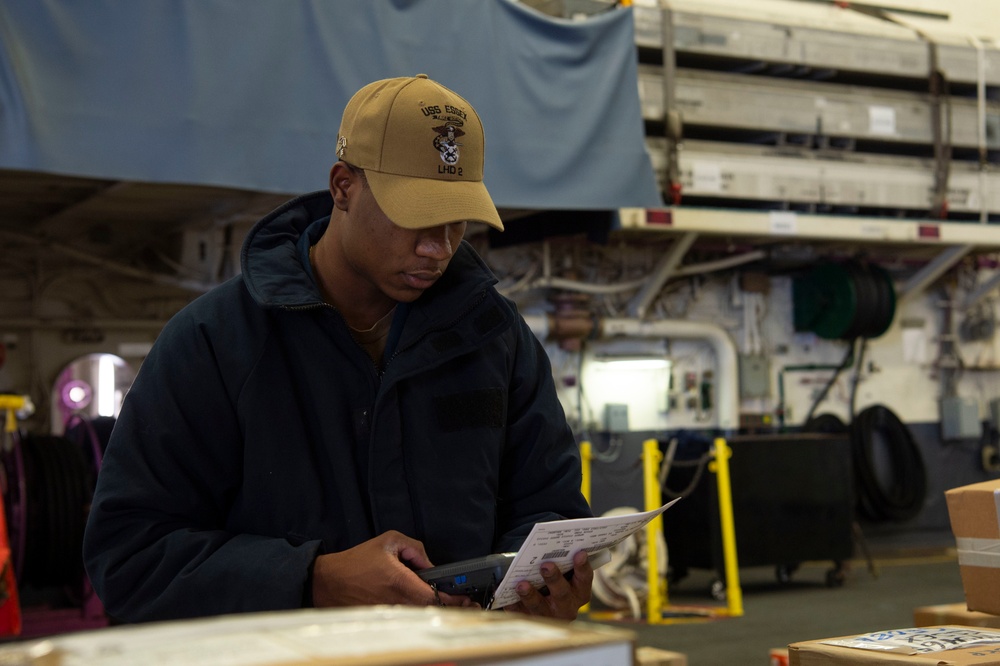 USS Essex In-Port Operations