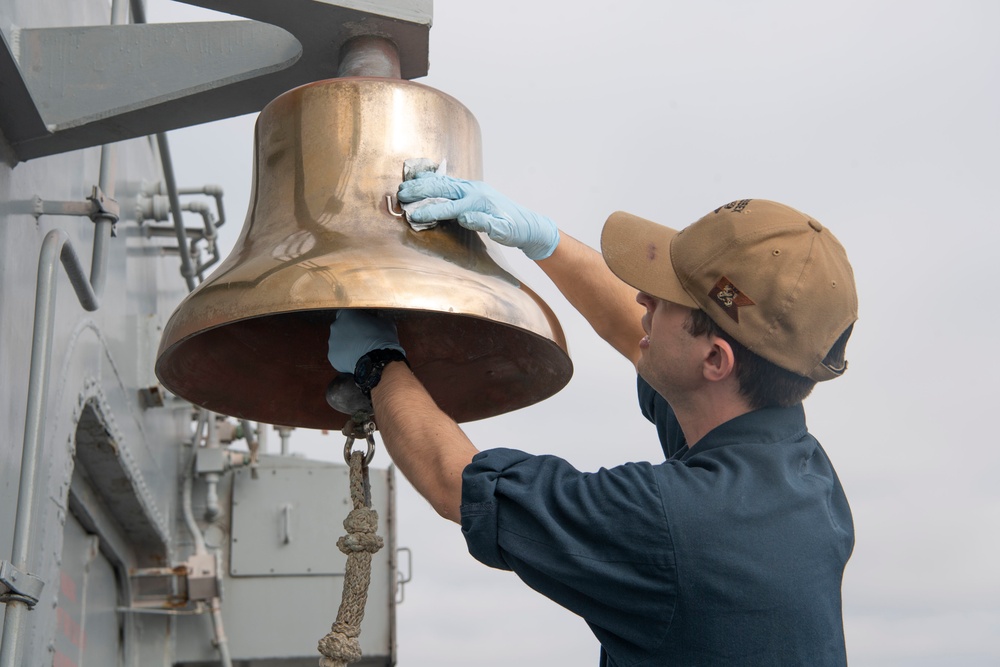 USS Essex In-Port Operations