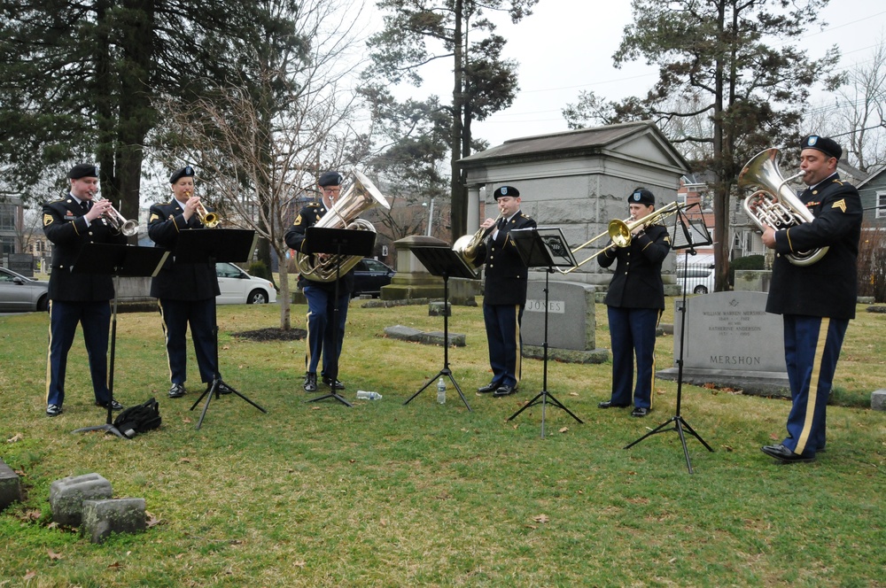 Army Reserve division celebrates past-president’s 185th birthday