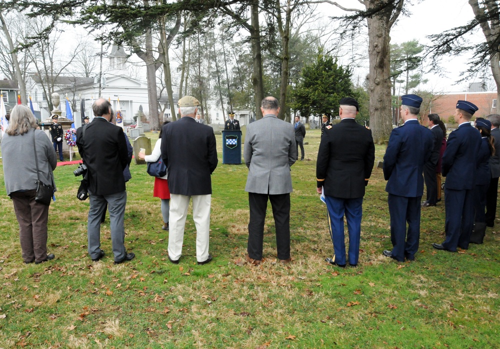 Army Reserve division celebrates past-president’s 185th birthday