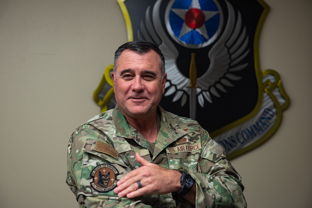 AFSOC deputy commander visits Cannon