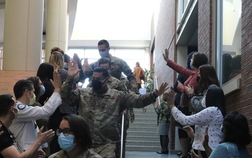 U.S. Air Force medical team departs the University of Rochester Medical Center