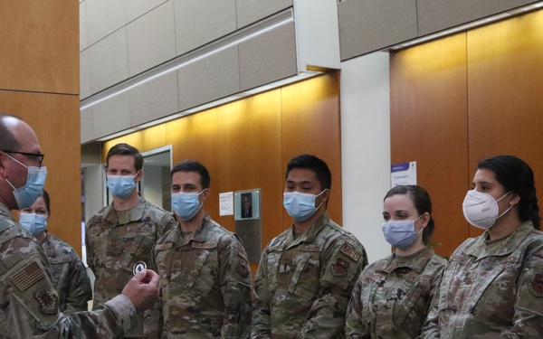 U.S. Air Force medical team departs the University of Rochester Medical Center
