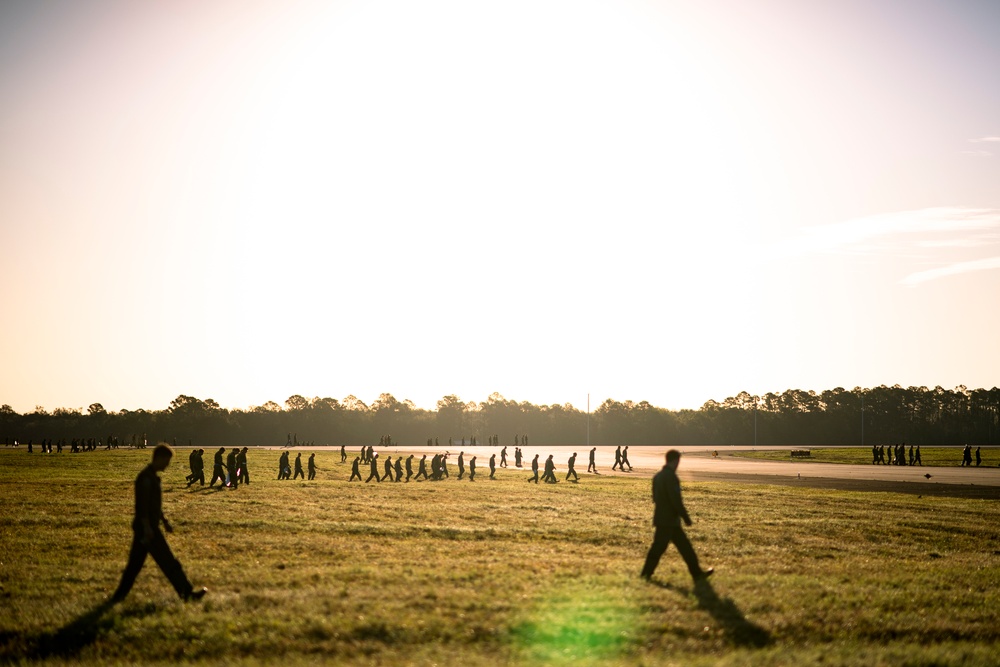 Moody conducts FOD walk