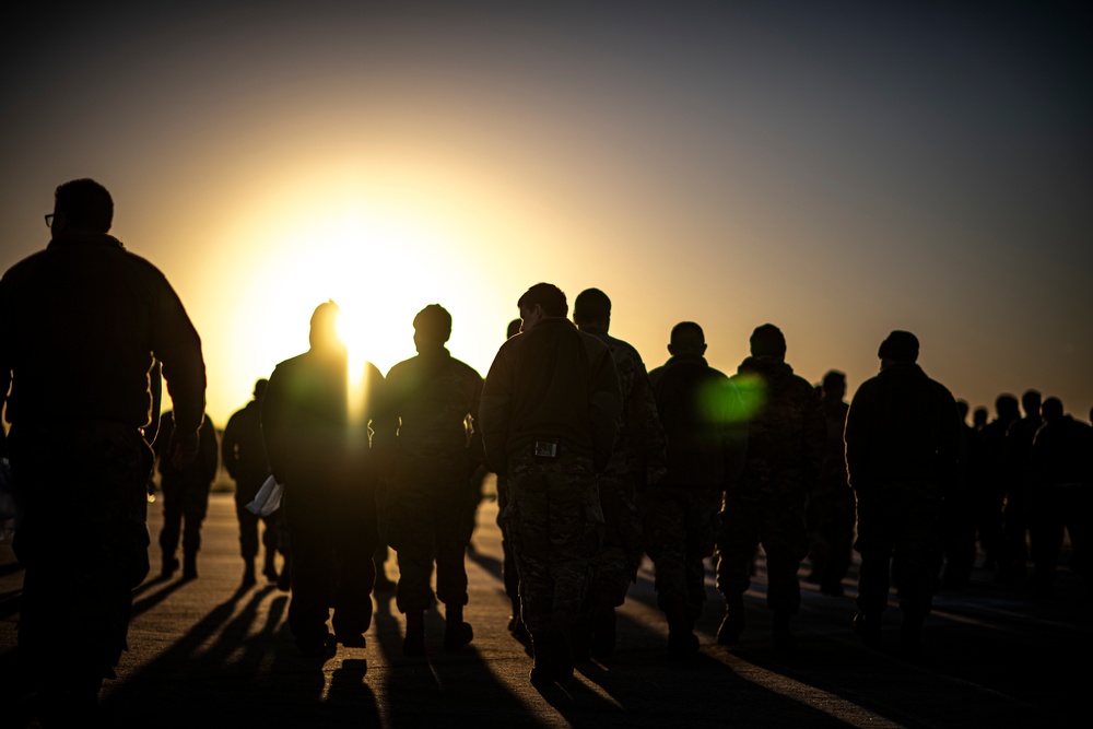 Moody conducts FOD walk