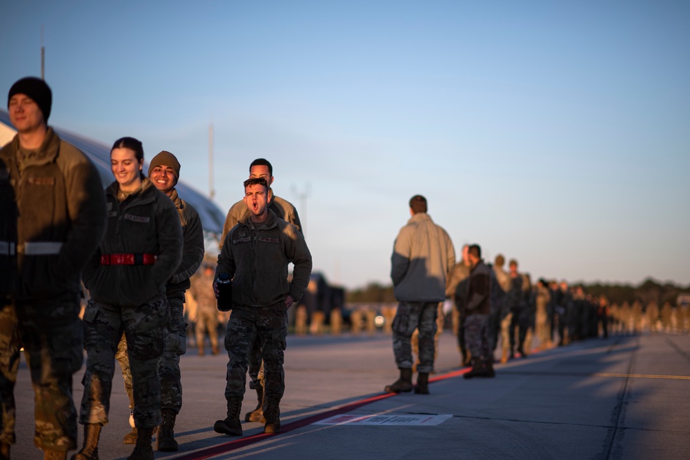 Moody conducts FOD walk